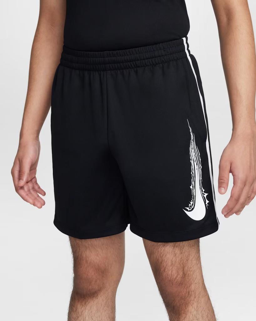 Nike HF9121-010 Dri-FIT Genç Çocuk (Erkek) Şortu - Siyah