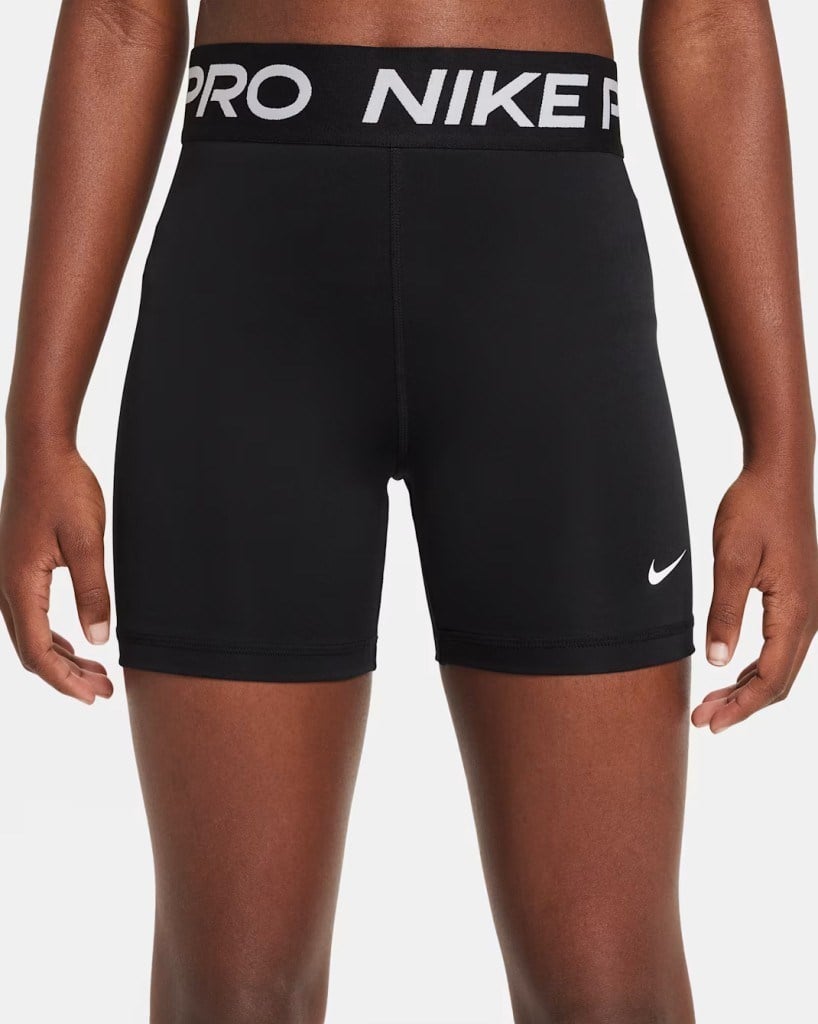 Nike Pro Dri-Fit Kız Çocuk Kısa Tayt - Siyah DA1033-010