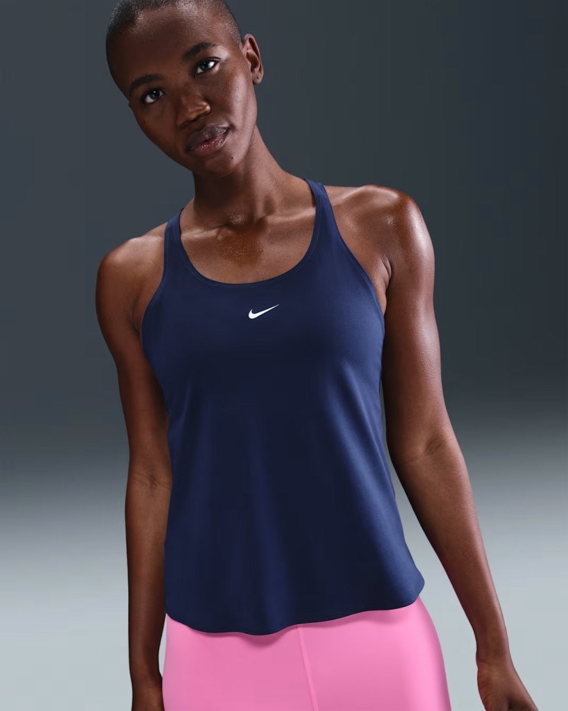 Nike Pro IB9900-410 Dri-FIT Racerback Atlet - Lacivert