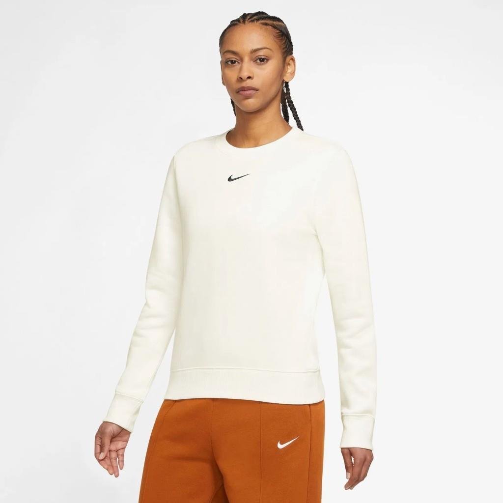 Nike Sportswear Phoenix Fleece DQ5751-133 Kadın Sweatshirt - Krem
