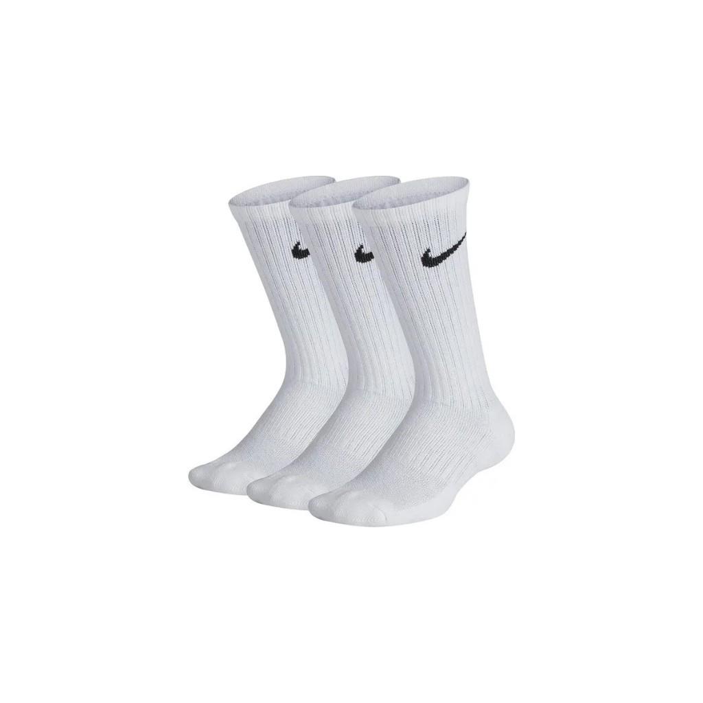 NIKE SX6842-100 Çocuk 3 Çift Beyaz Spor Çorap