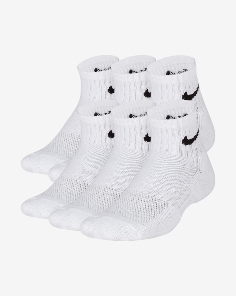 Nike SX6912-100 Everyday Destekli Bilek Çocuk Çorapları (6 Çift)