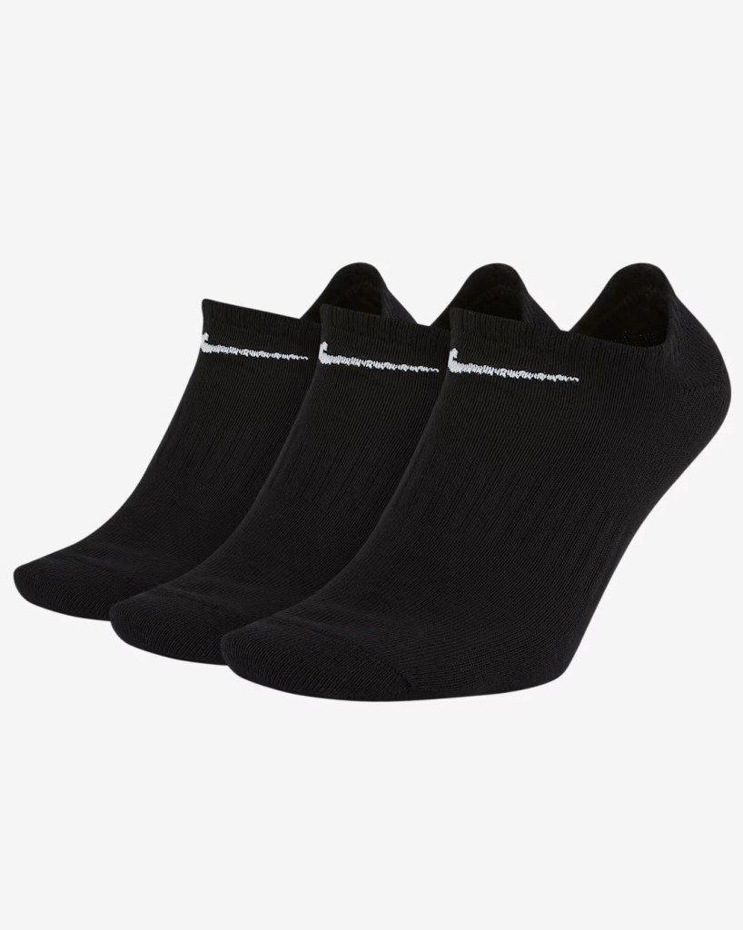 Nike SX7678-010 Everyday Lightweight No-Show Antrenman Çorapları (3 Çift)