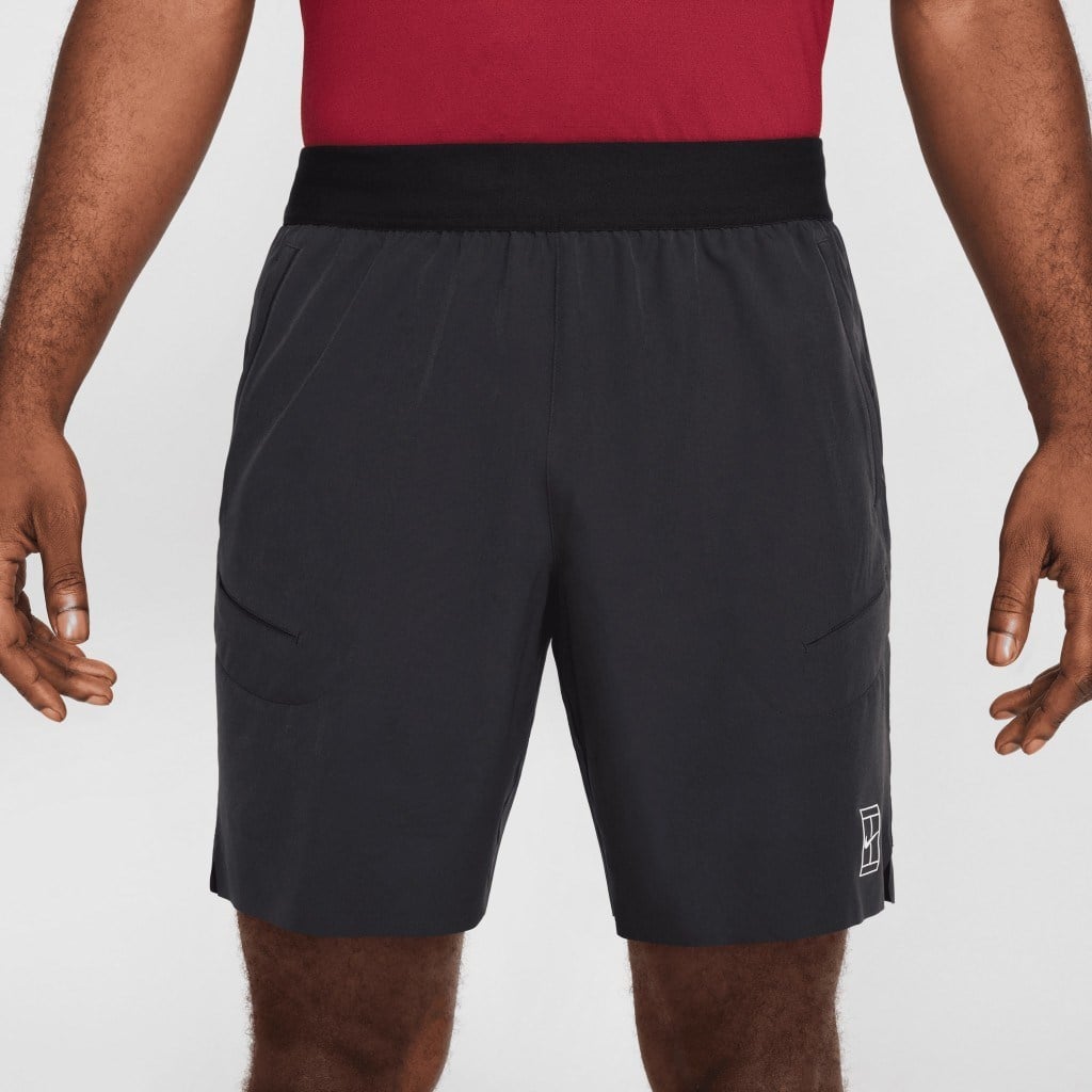 NikeCourt Advantage Dri-FIT 20 cm Erkek Antasit Tenis Şortu FZ9322-010