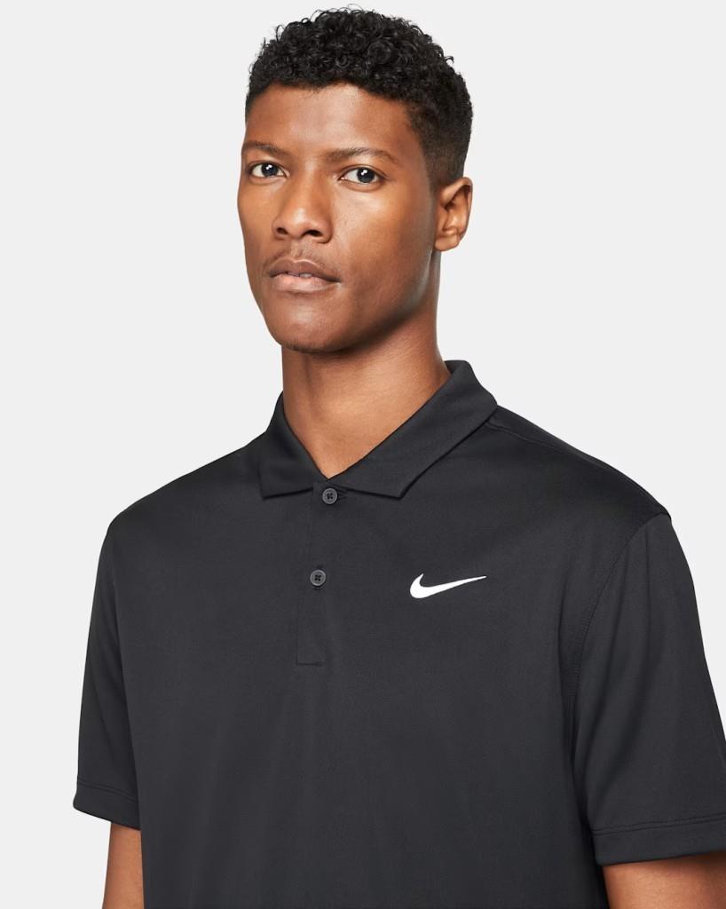 NikeCourt Dri-FIT Erkek Tenis Polo Tişört - Siyah DH0857-010