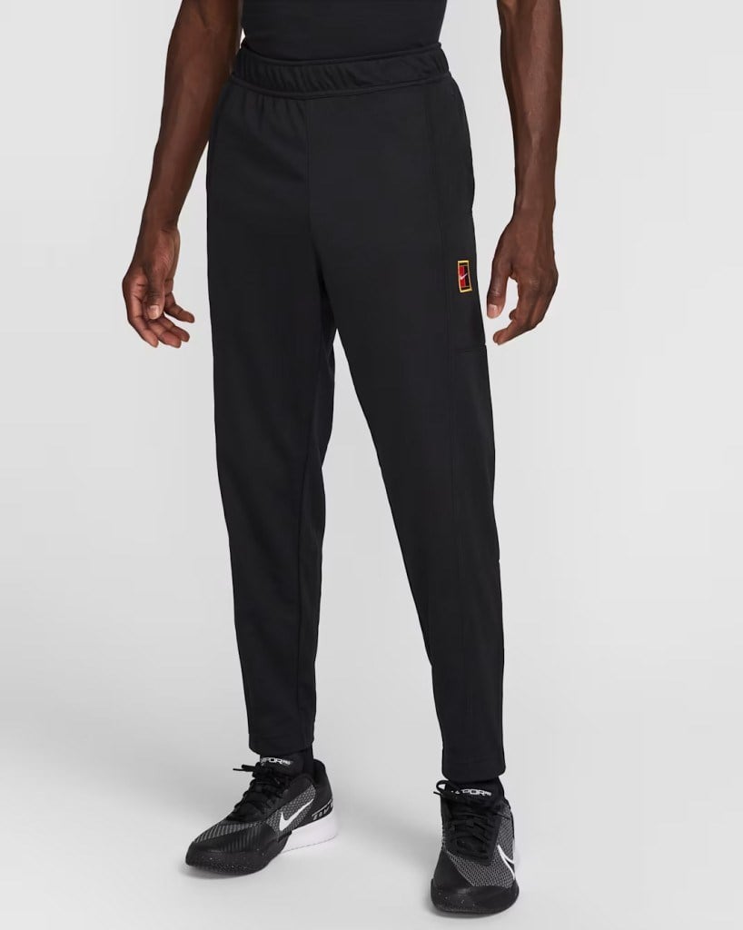 NikeCourt FZ6928-010 Heritage Erkek Tenis Eşofman Altı - Siyah