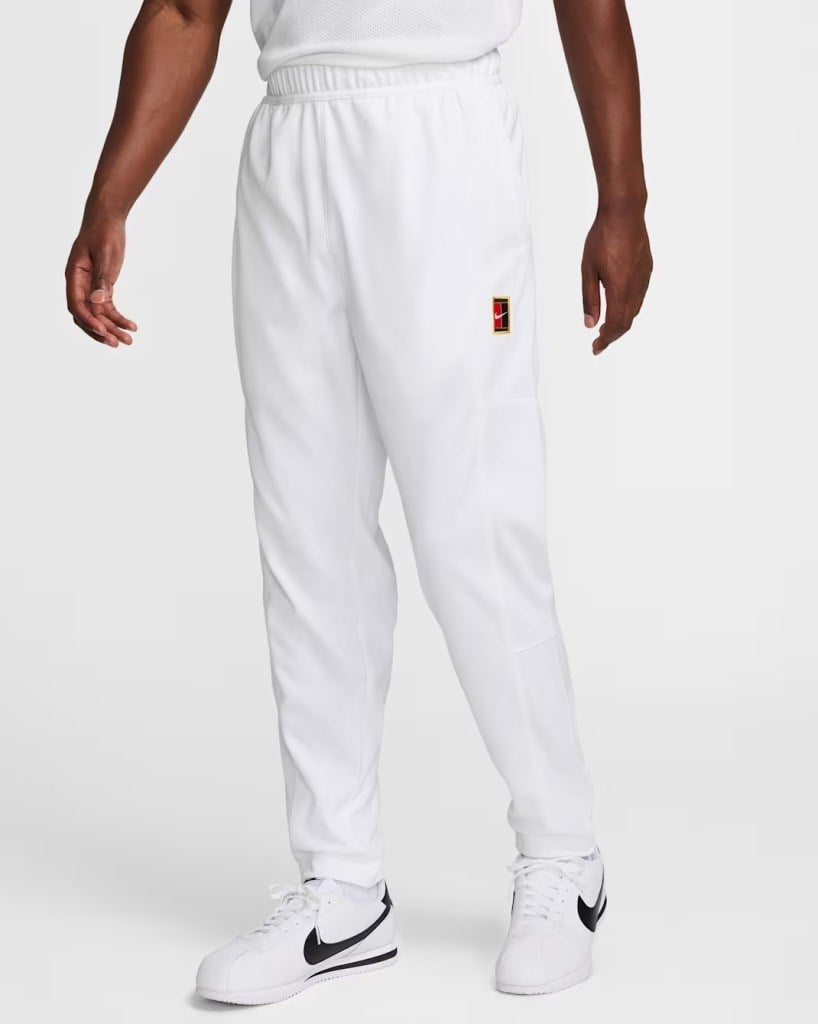 NikeCourt FZ6928-100 Heritage Erkek Tenis Eşofman Altı - Beyaz