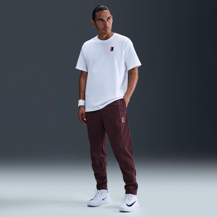 NikeCourt FZ6928-652 Heritage Erkek Tenis Eşofman Altı - Bordo