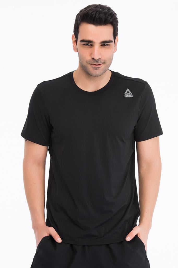 Reebok BK6374 Erkek Siyah Tişört