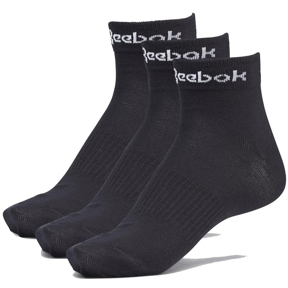 Reebok GH8166 Act Core Unisex 3'lü Siyah Çorap