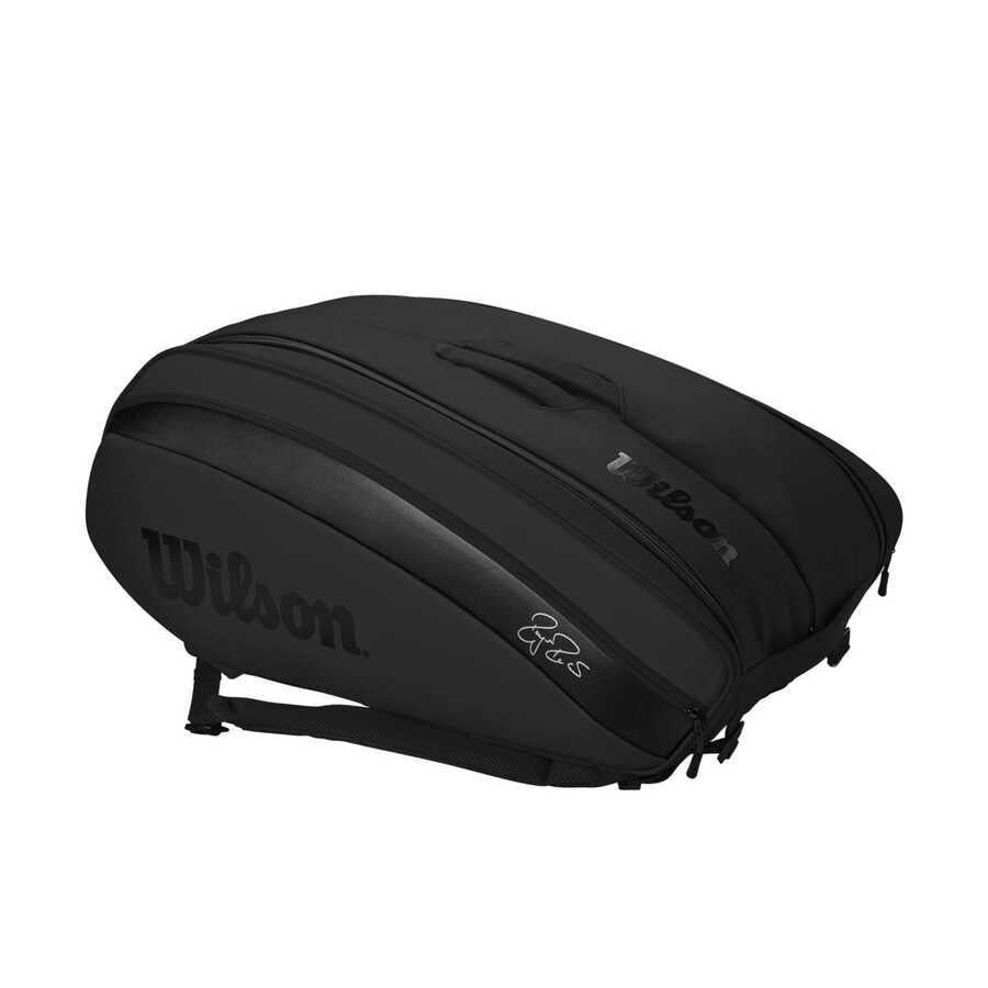 Wilson Probag Roger Federer DNA 12li Siyah Tenis Çantası WR8006002001