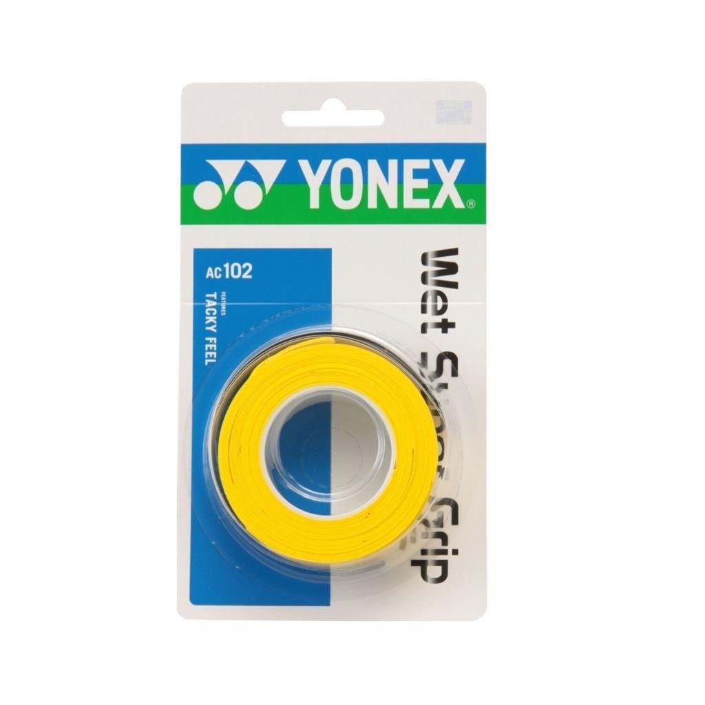 Yonex Ac 102-3 (3'lü) Wet Super Grap Sarı