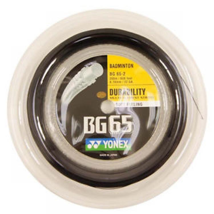 Yonex Bg 65 Badminton Kordajı 0.70 mm / 200m - Siyah