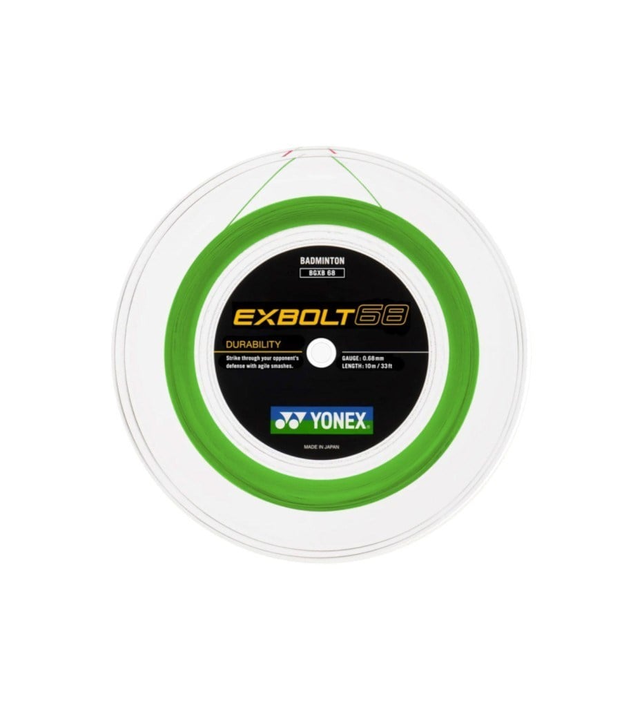Yonex - Exbolt 68 - 0.68 - 200 M - Lime Yeşili - Badminton Kordajı