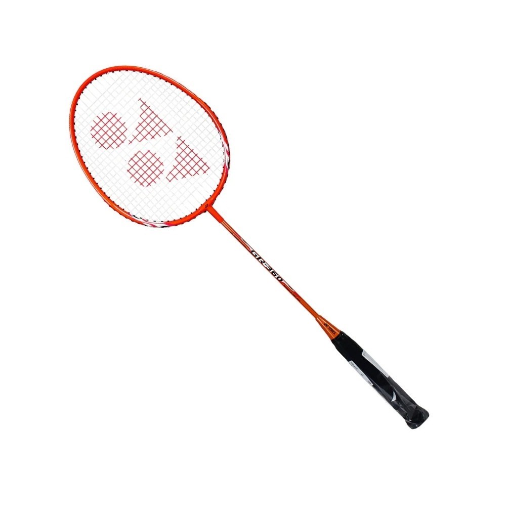 Yonex Gr 360 (Kordajlı) (Ort. 95g) Badminton Raketi - Turuncu