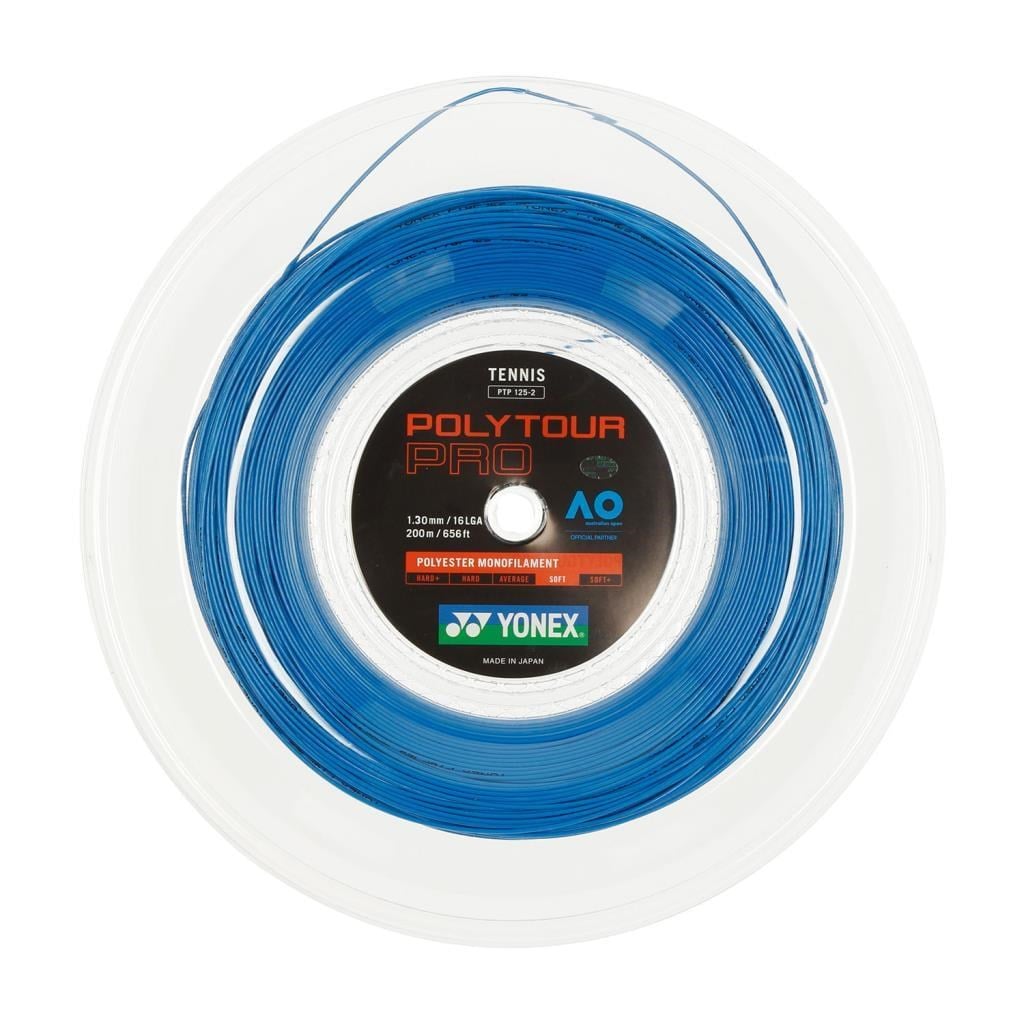 YONEX POLY TOUR PRO 130-2 (200m) TENİS KORDAJI - MAVİ