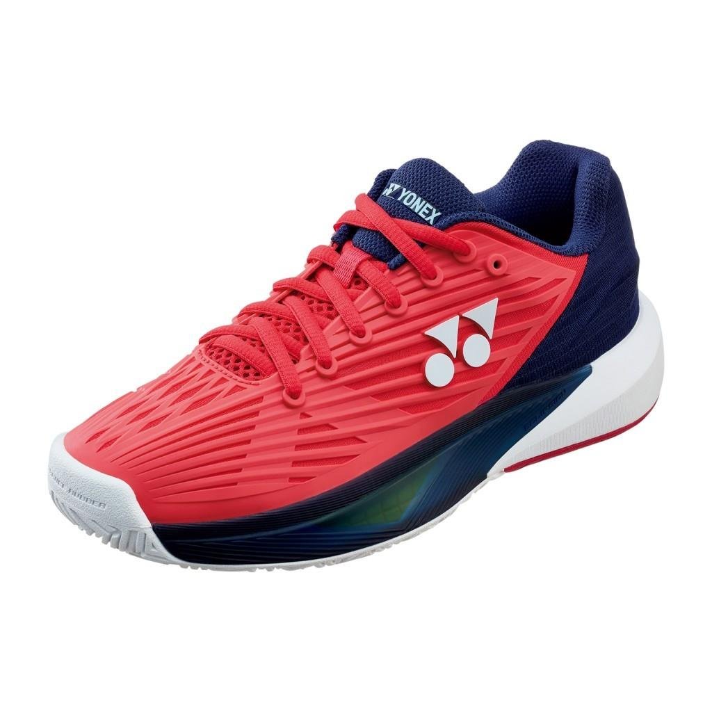 Yonex Power Cushion Eclipsion 5 Kırmızı Lacivert Toprak & Sert Kort Kadın Tenis Ayakkabısı