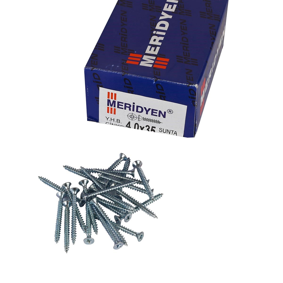 4 x 35 mm Meridyen Sunta Vidası 500 Adet