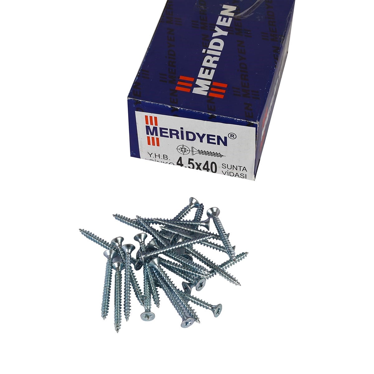 4.5 x 40 mm Meridyen Sunta Vidası 200 Adet