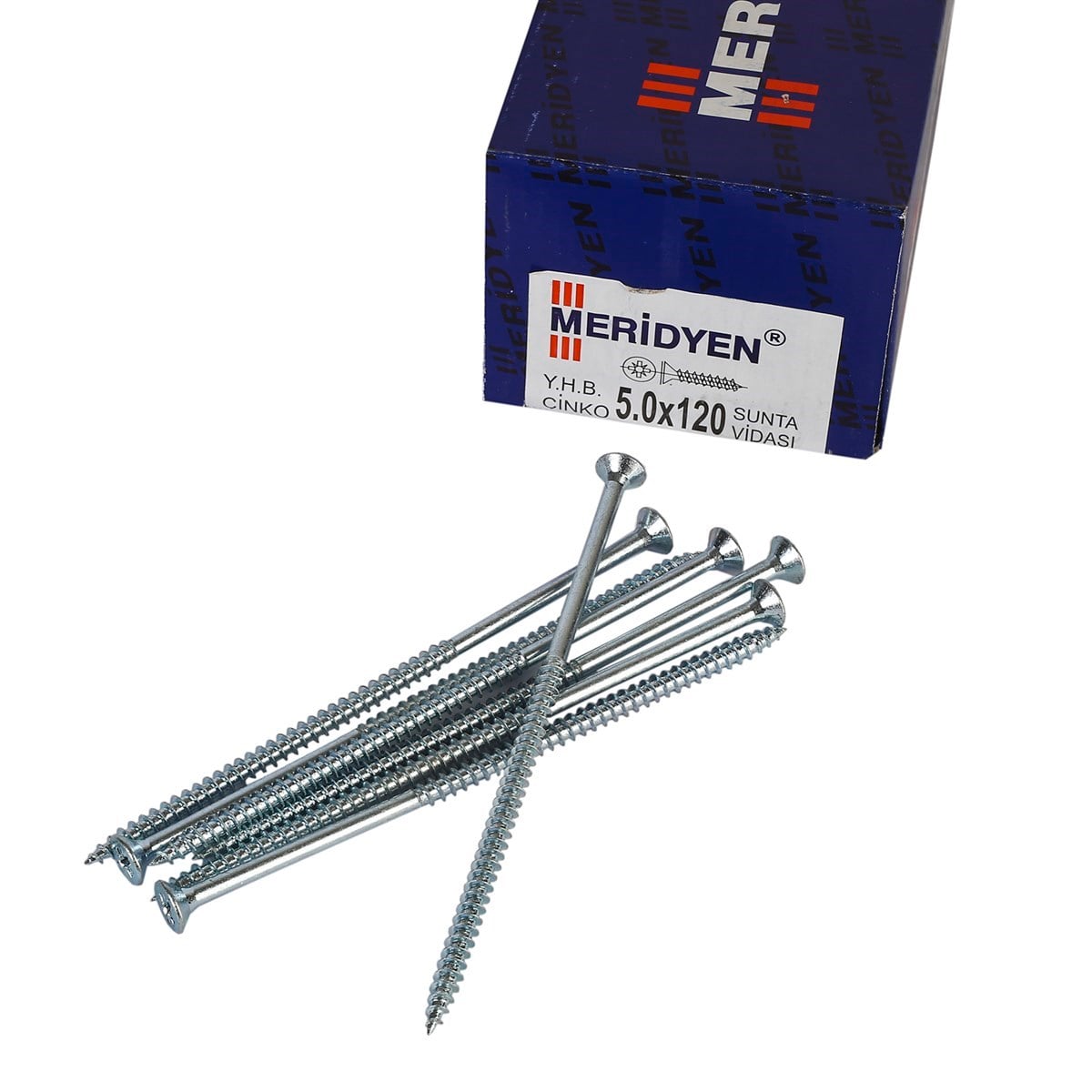 5 x 120 mm Meridyen Sunta Vidası 100 Adet