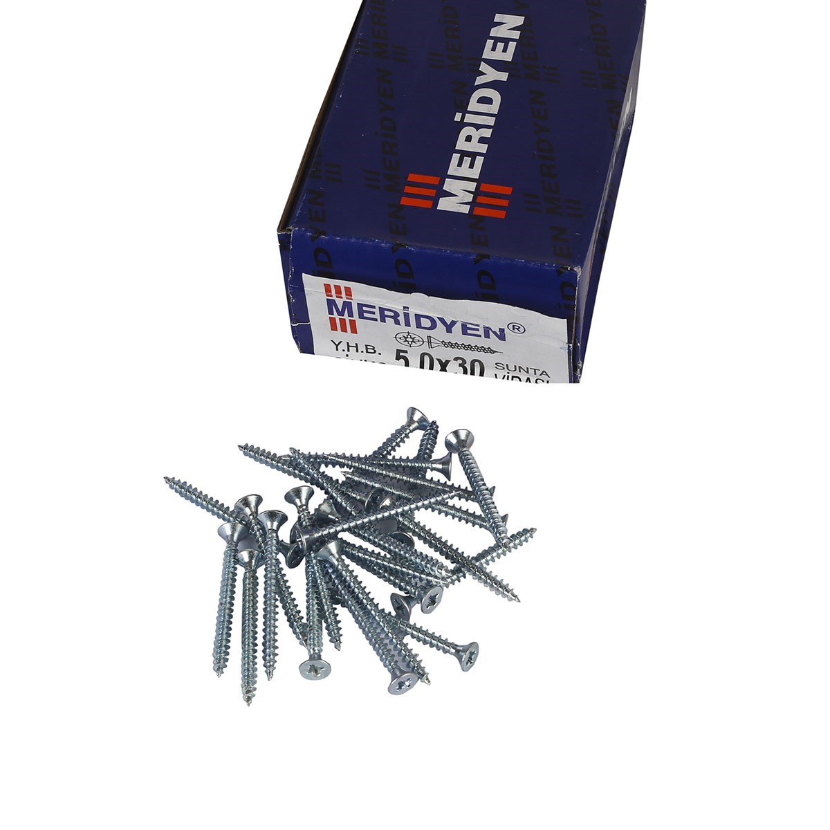 5 x 30 mm Meridyen Sunta Vidası 200 Adet