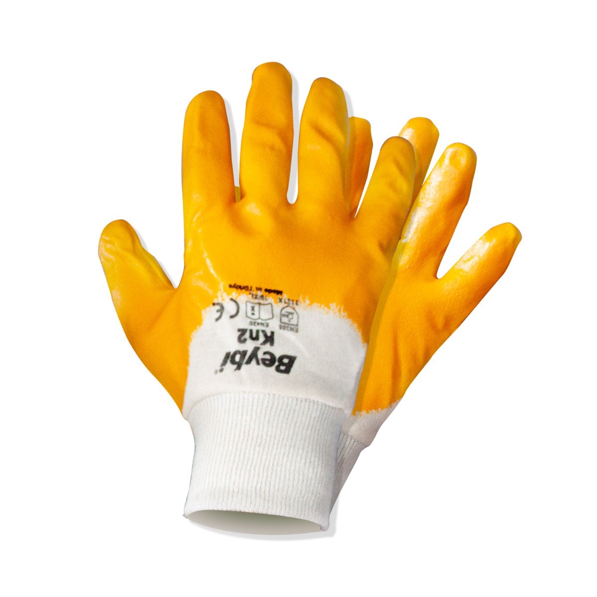 9 Numara Beybi KN-2+ Tam Nitril Kaplı Eldiven