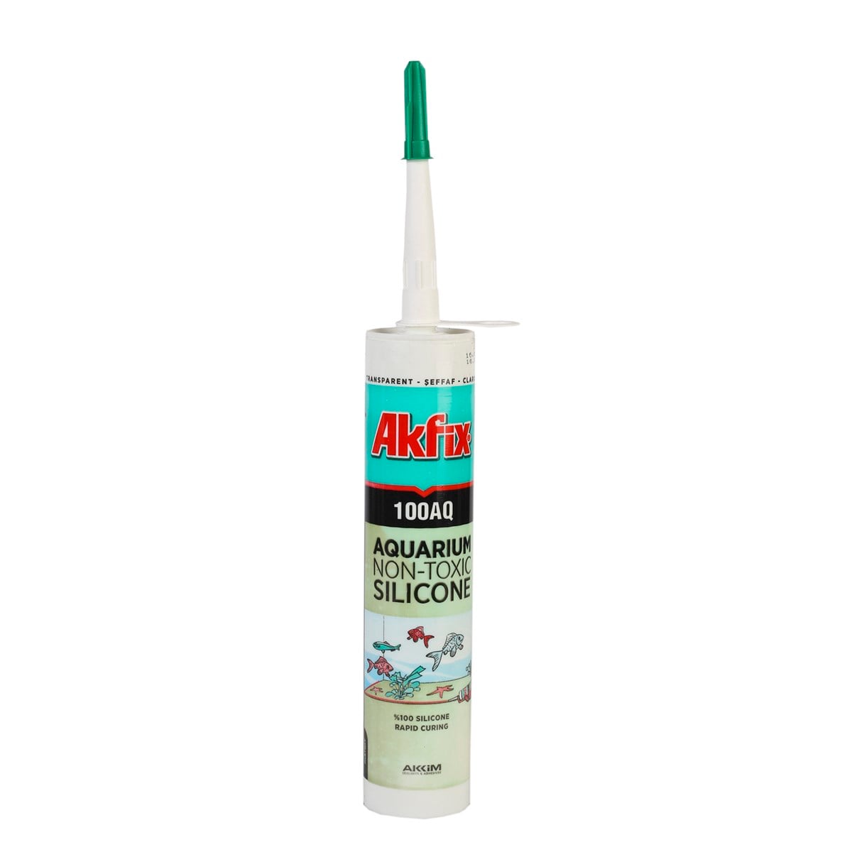 Akfix 100AQ Şeffaf Akvaryum Silikonu 310ml