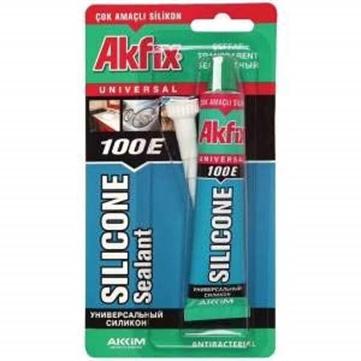 Akfix 100E Beyaz Silikon 50 ML