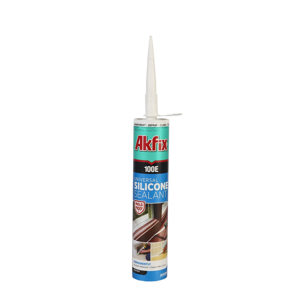 Akfix 100E Silikon Kartuş Şeffaf 280ml