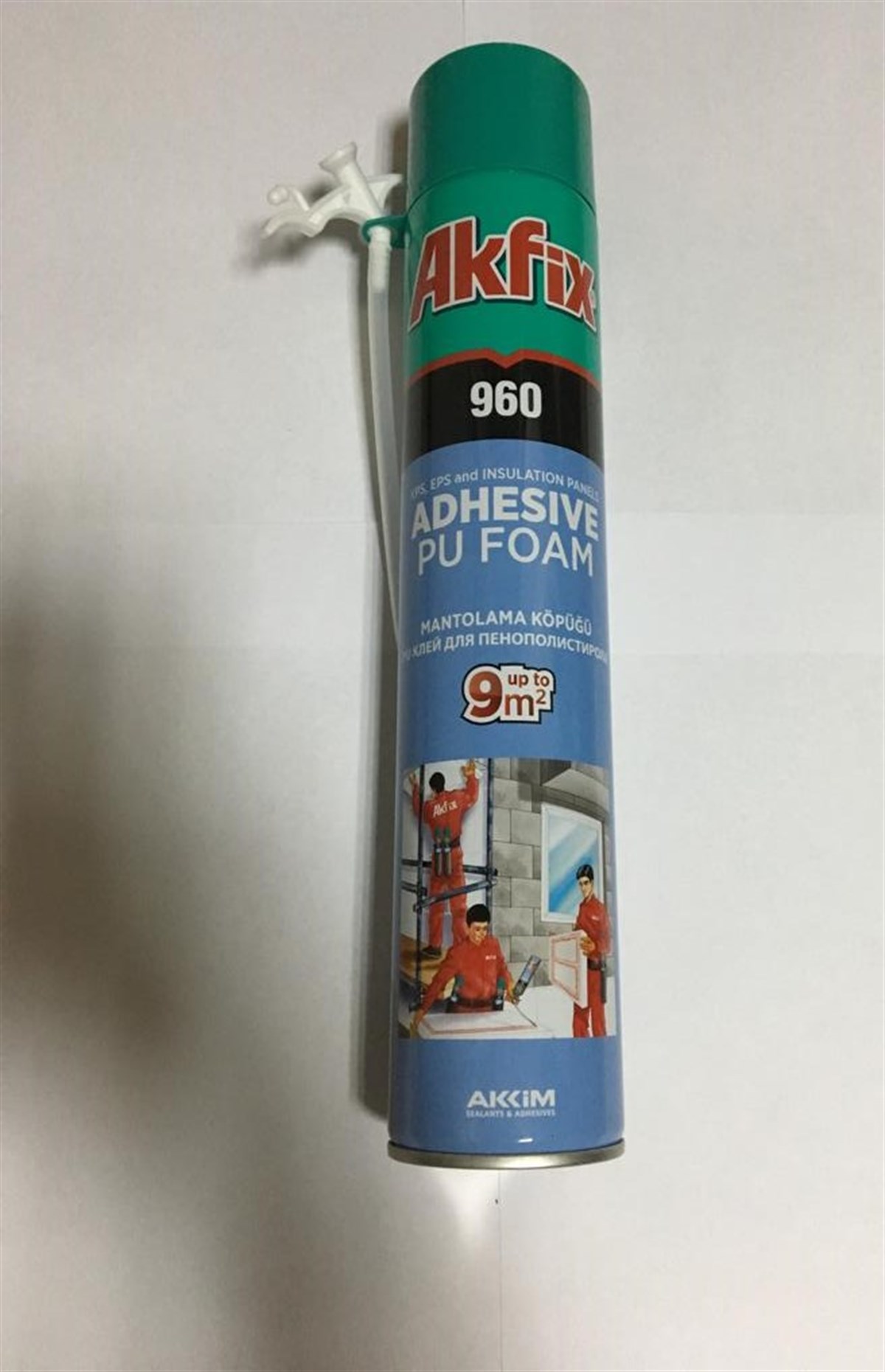 Akfix 960 Poliüretan Pipetli Mantolama Köpüğü