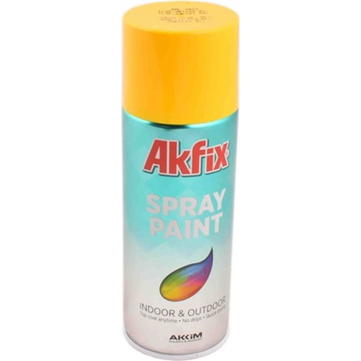 Akfix Parlak Taksi Sarısı Sprey Boya 400 mL