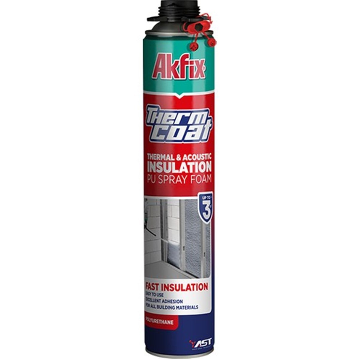 Akfix Thermocoat Termal ve Akustik Yalıtım Köpüğü B930