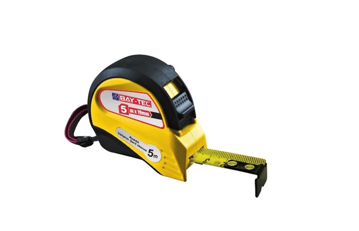 Bay-Tec Şerit Metre 10 m x 25 mm