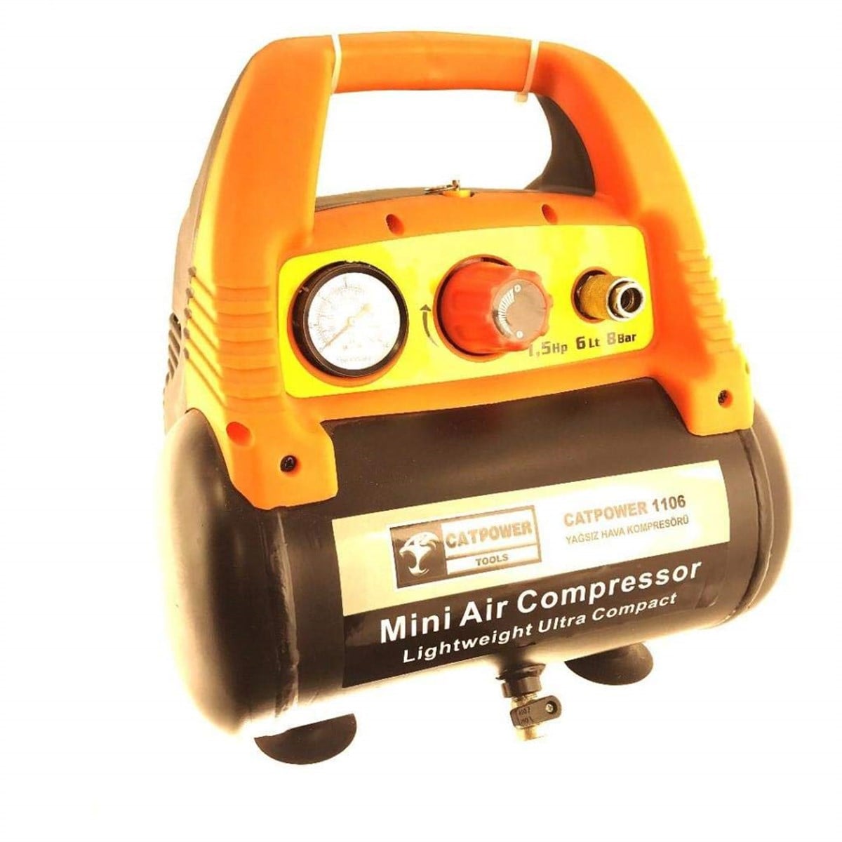 Cat 1106 Yağsız Hava Kompresörü 6 LT