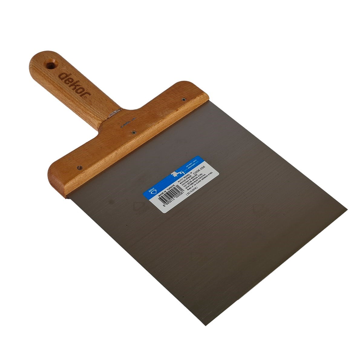 Dekor Ağaç Saplı Macun Küreği 16 cm