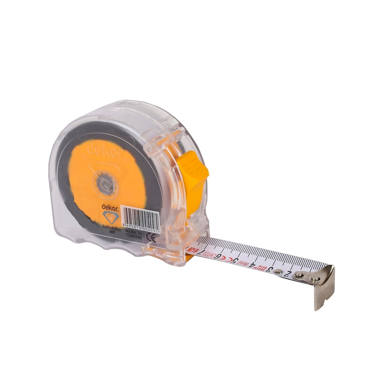 Dekor Şeffaf Metre 10 m x 25 mm