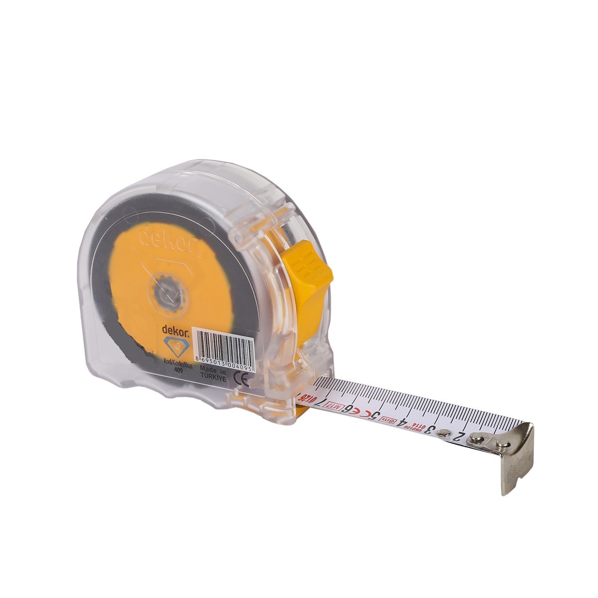 Dekor Şeffaf Metre 5 m x 25 mm