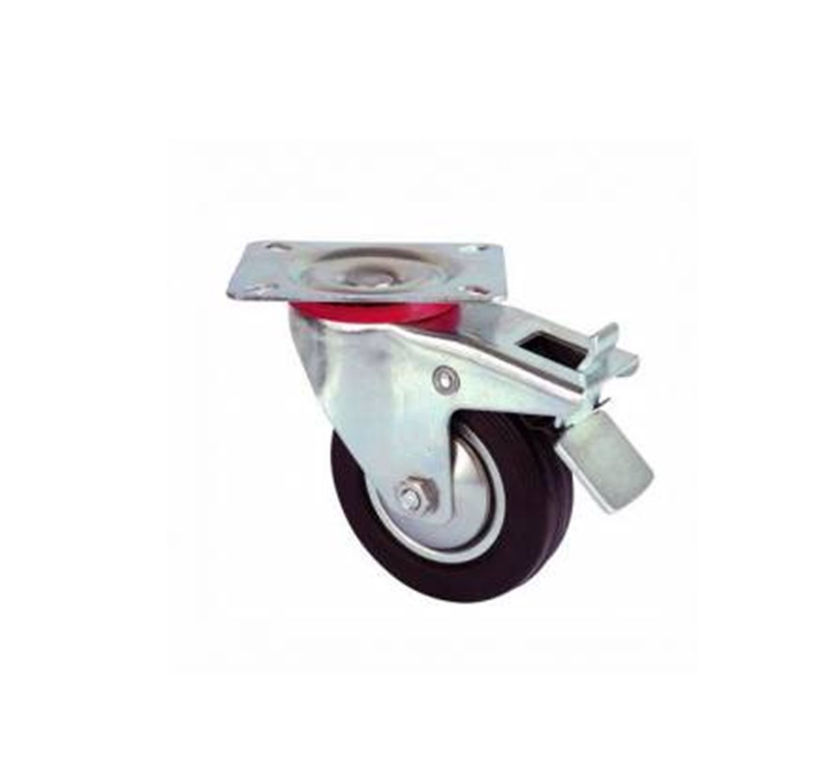 Frenli Döner Tekerlek 200 mm