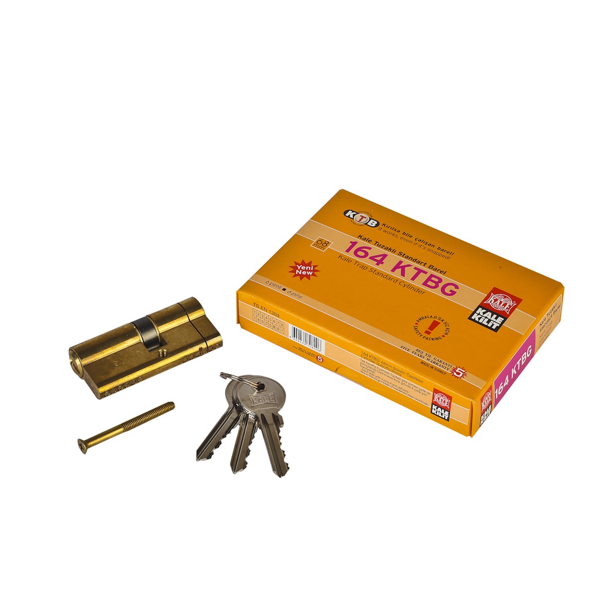 Kale 164 KTBG Sarı Tuzaklı Barel 68mm
