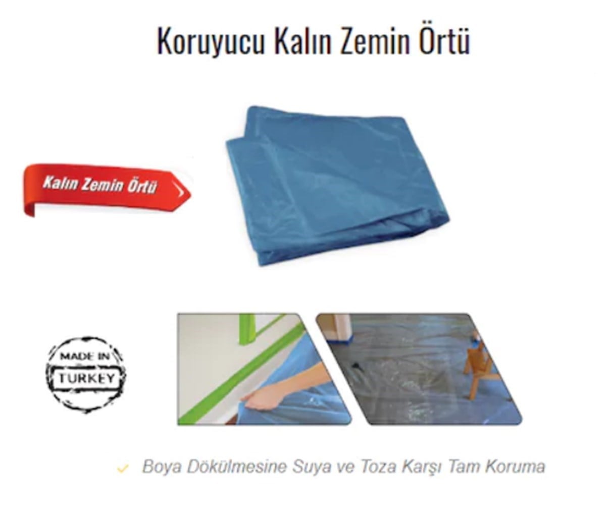 Naylon Zemin Örtüsü 50 m2