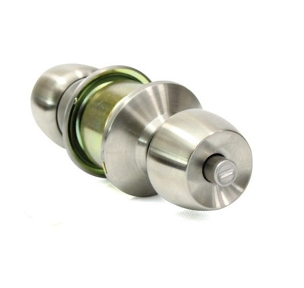 Otel Tipi Topuzlu Wc Kilidi Sarı