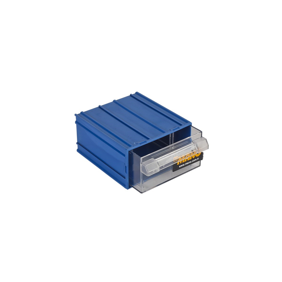 Plastik Çekmeceli Kutu Mavi - MK40
