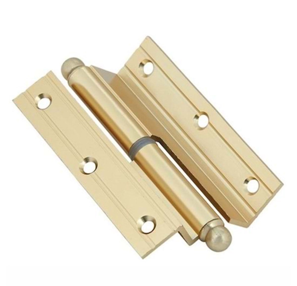 Sarı Alüminyum Okka Menteşe 12 cm Sol