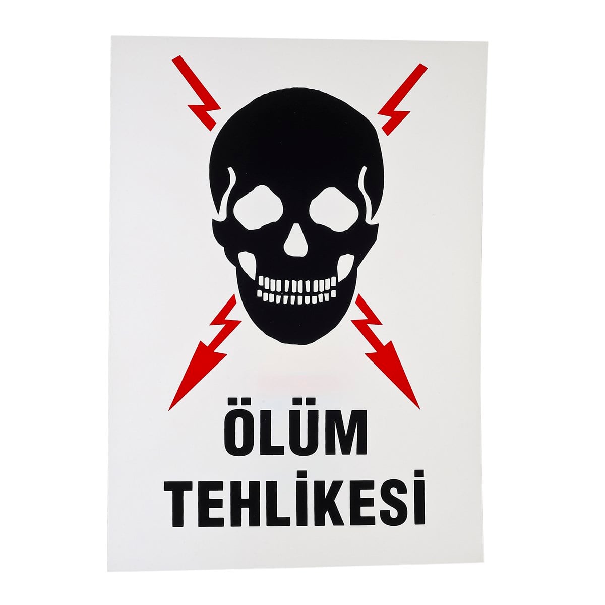 10'lu PVC İkaz Tabelası