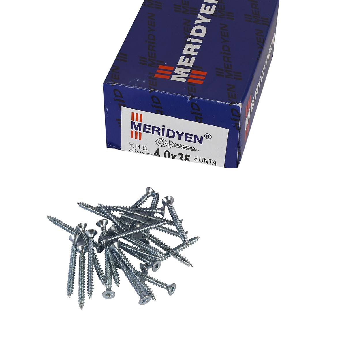 4 x 35 mm Meridyen Sunta Vidası 500 Adet