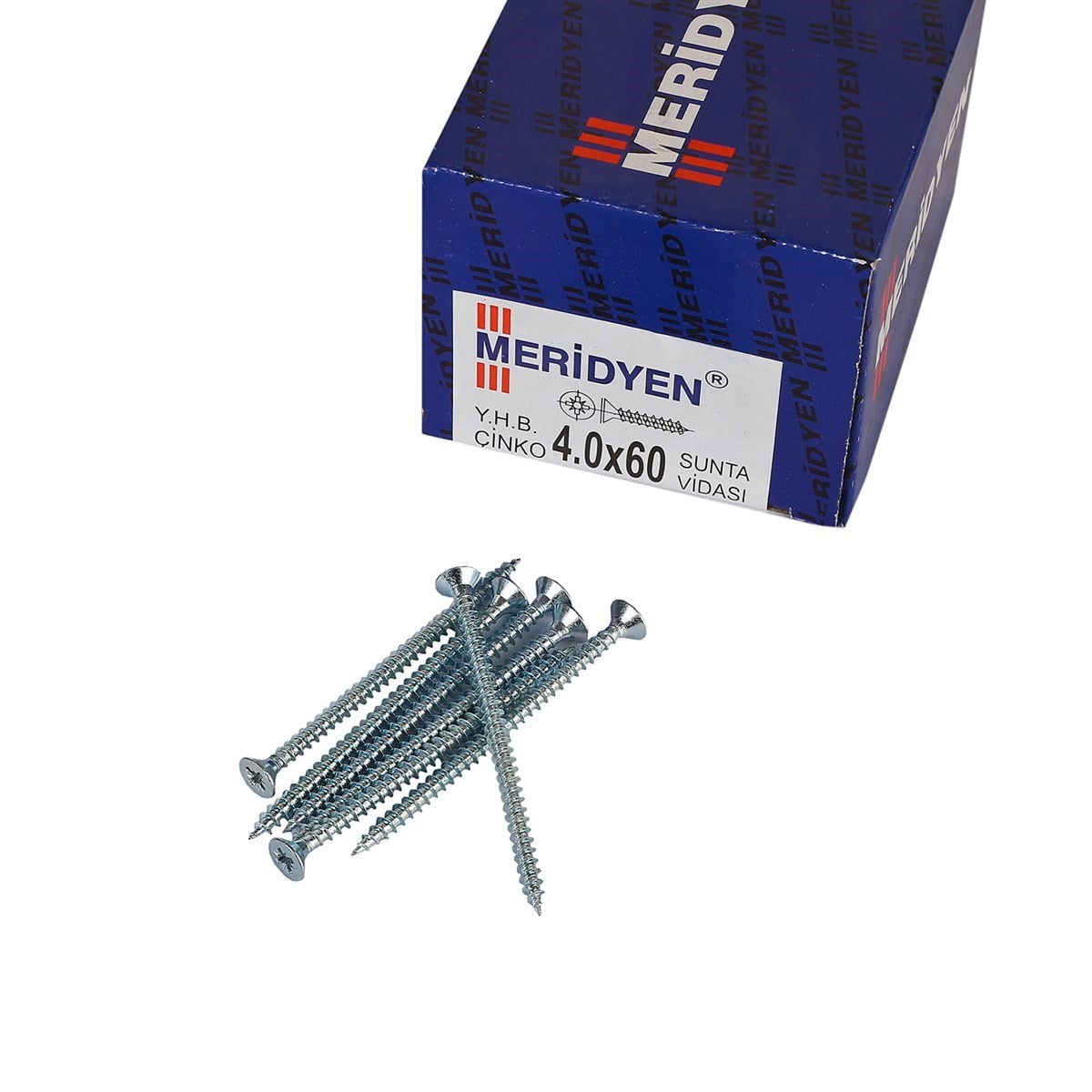 4 x 60 mm Meridyen Sunta Vidası 200 Adet