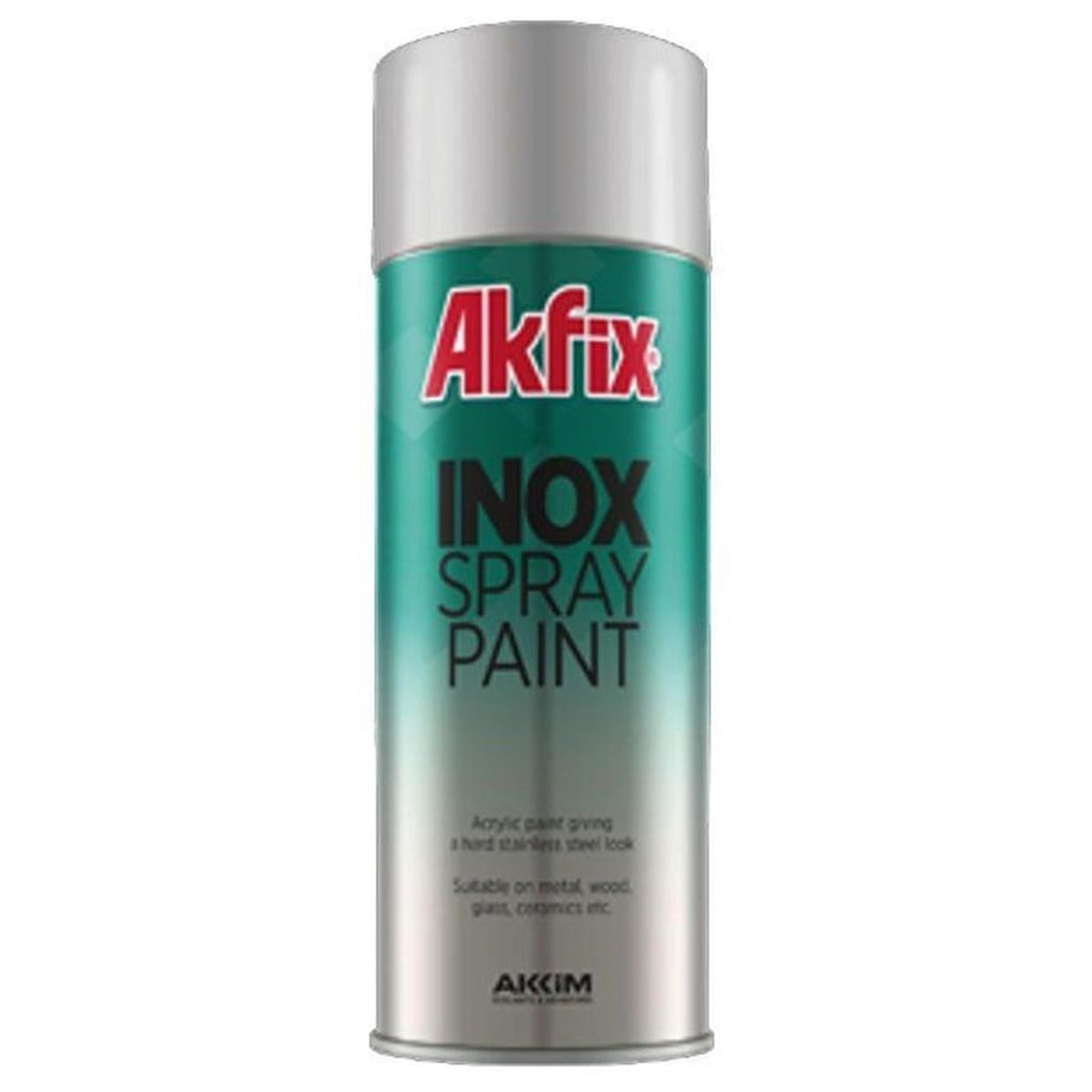 Akfix İnox Çelik Efekt Sprey Boya 400 ML