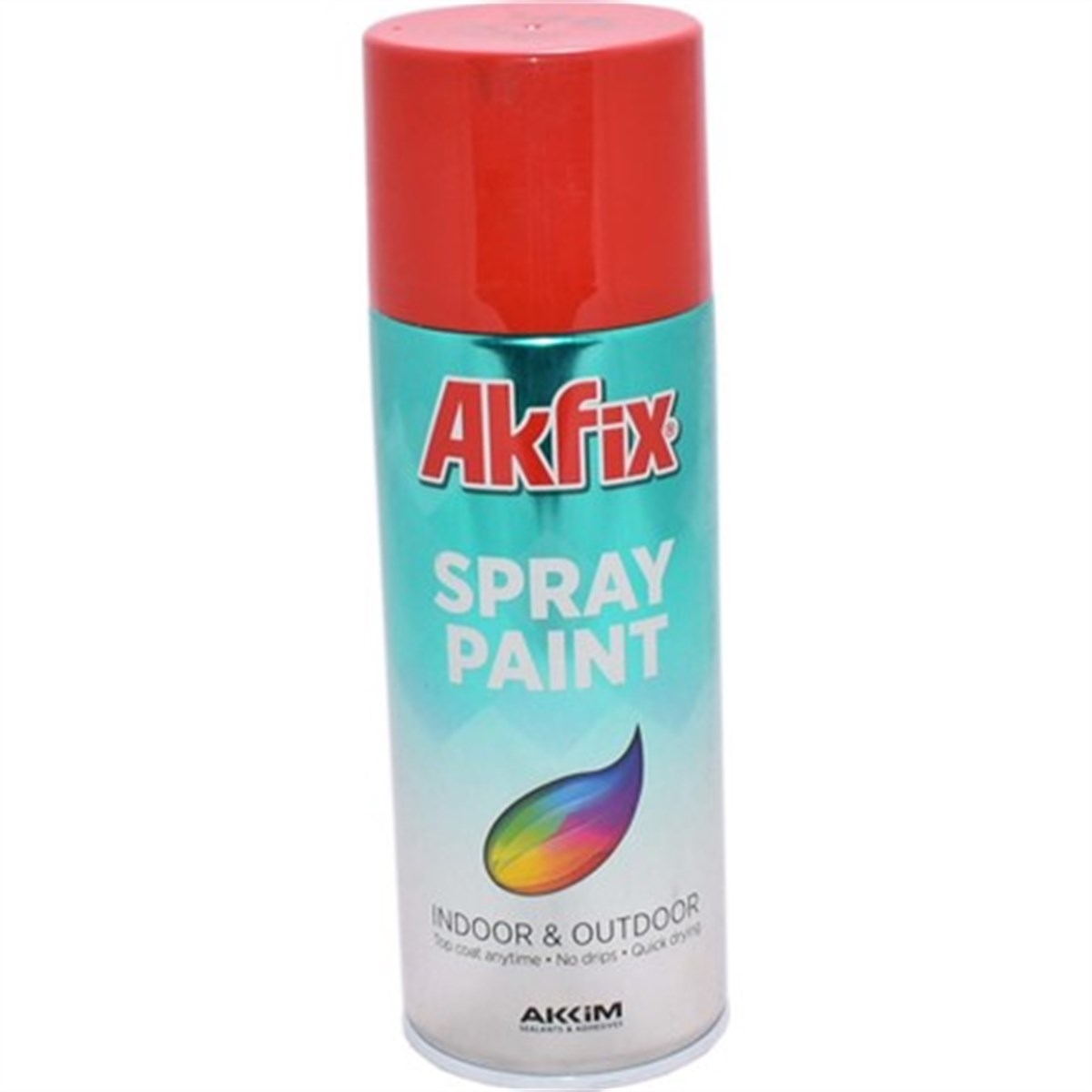 Akfix Parlak Makine Kırmızısı Sprey Boya 400 ML