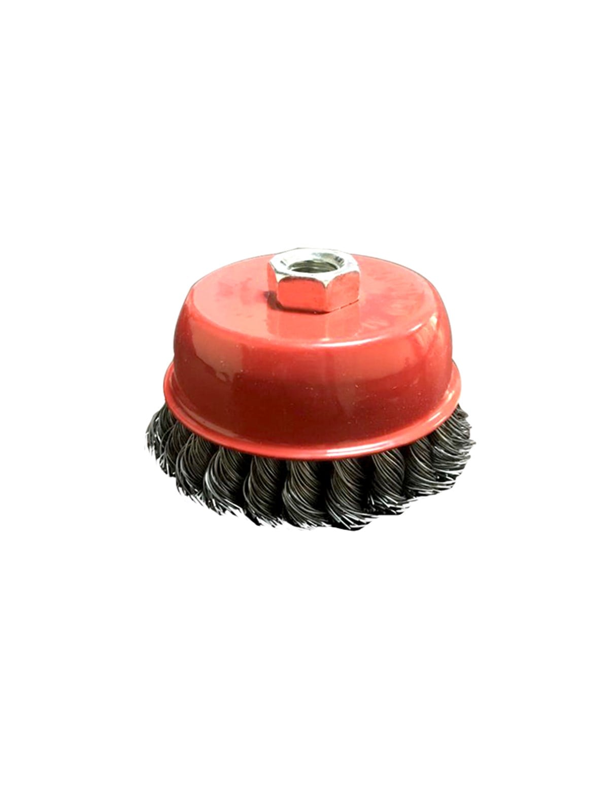 Burgulu Çanak Burgulu Tel Fırça 100 mm