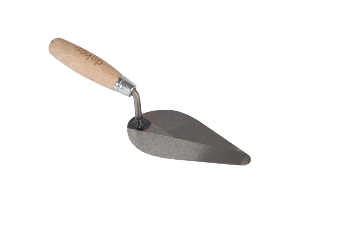Dekor Ahşap Saplı Dil Malası 13 cm